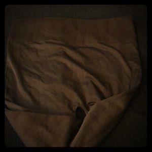 Brown eye candy inner fleece leggings